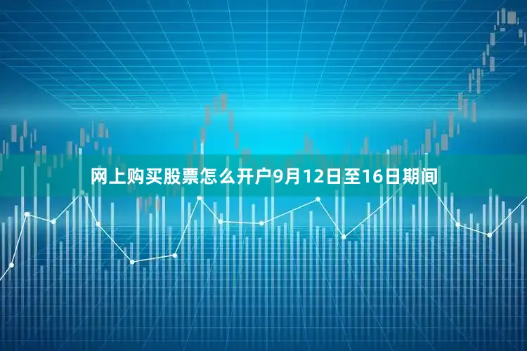 网上购买股票怎么开户9月12日至16日期间